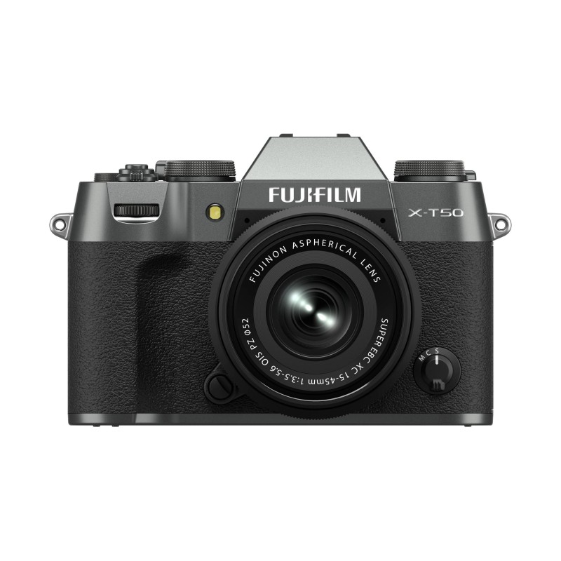 Comprar Fujifilm X-T50 Kit 15-45mm Charcoal Silver - Ganga Electronica