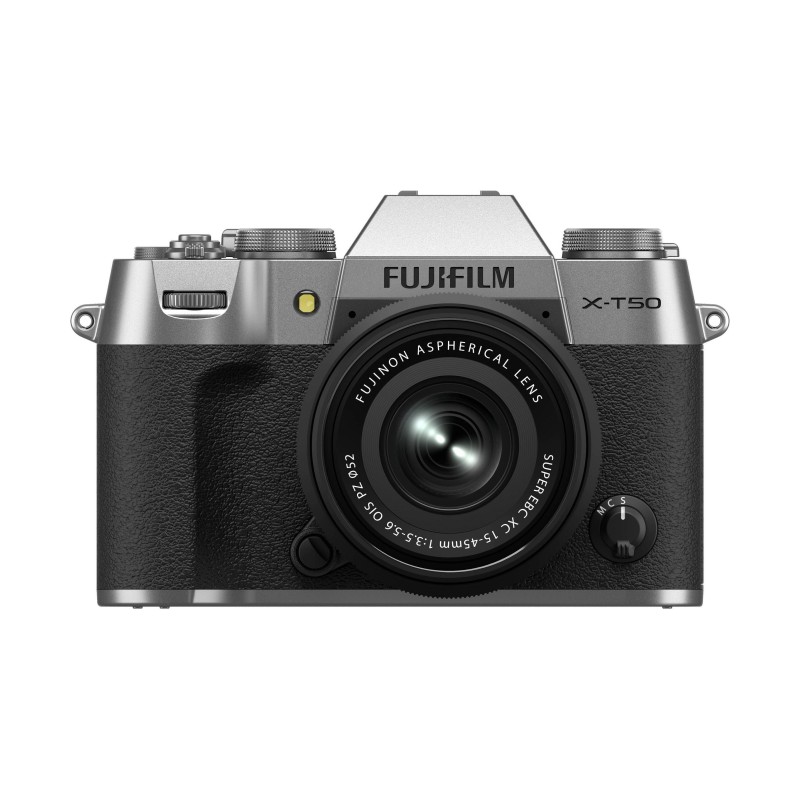 Comprar Fujifilm X-T50 Kit 15-45mm Silver - Ganga Electronica