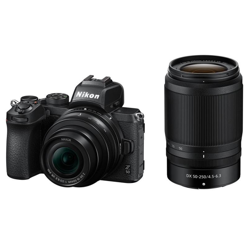 Comprar Nikon Z50 Kit (16-50) (50-250) - Ganga Electronica