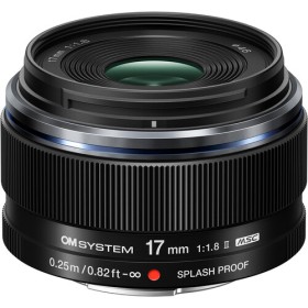 Comprar OM System ED 17mm f1.8 II [Black] - Ganga Electronica
