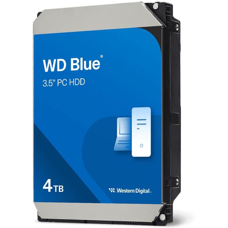 Western Digital 4TB Blue 256MB 3.5IN SATA 6GB/s 5400RPM