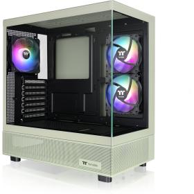 Thermaltake View 270 Plus TG Argb Mid Tower Case - Matcha Green