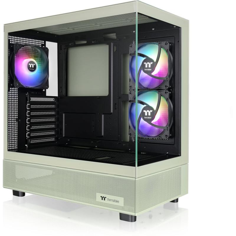 Thermaltake View 270 Plus TG Argb Mid Tower Case - Matcha Green