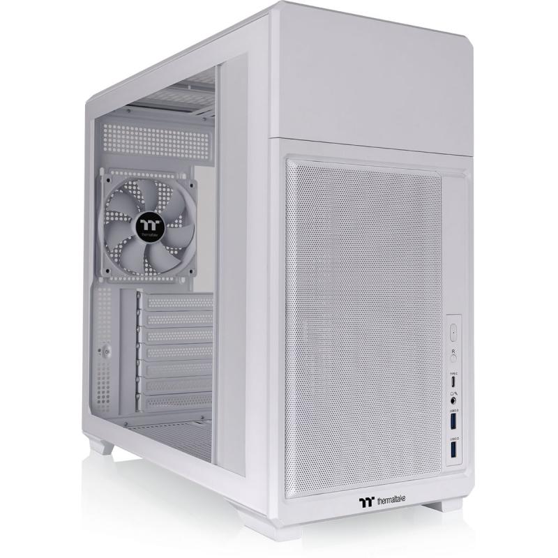 Thermaltake TR300 TG Mid Tower Case - Snow White