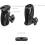 SmallRig 6405 Rotating Side Handle w/ Hawklock H21 Quick Release Nato Clamp