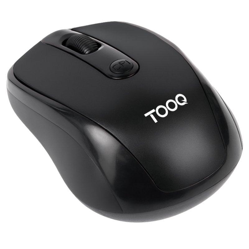 Ratón Inalámbrico TooQ TQMW-1103-B/ Hasta 1600 DPI