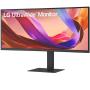 Monitor Profesional Ultrapanorámico Curvo LG UltraWide 34U650A-B 34'/ WQHD/ Multimedia/ Regulable en altura/ Negro