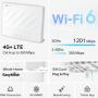 Router Inalámbrico 4G+ TP-Link Archer MX700/ WiFi 6/ 1500 Mbps/ 2.4GHz 5GHz/ 4 Antenas/ WiFi 802.11ax/ac/n/a/ - n/b/g