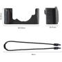 SmallRig 5095 Leather Case Kit For Nikon Z F (Black)