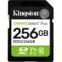 Kingston 256GB SDXC Canvas Select Plus