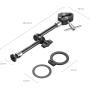 SmallRig 5604 MagSafe-Compatible Crab-Shaped Clamp