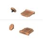 SmallRig 6238 Hot Shoe Cover For Fujifilm Cameras (Rosewood)