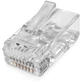 Nedis RJ45-Connector UTP CAT6 Gold Plated 10PCs Transparant Box