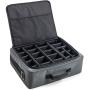 B&amp;W Bw.bag TEX.326.RPD; Photo Bag w/ Divider System; Grey
