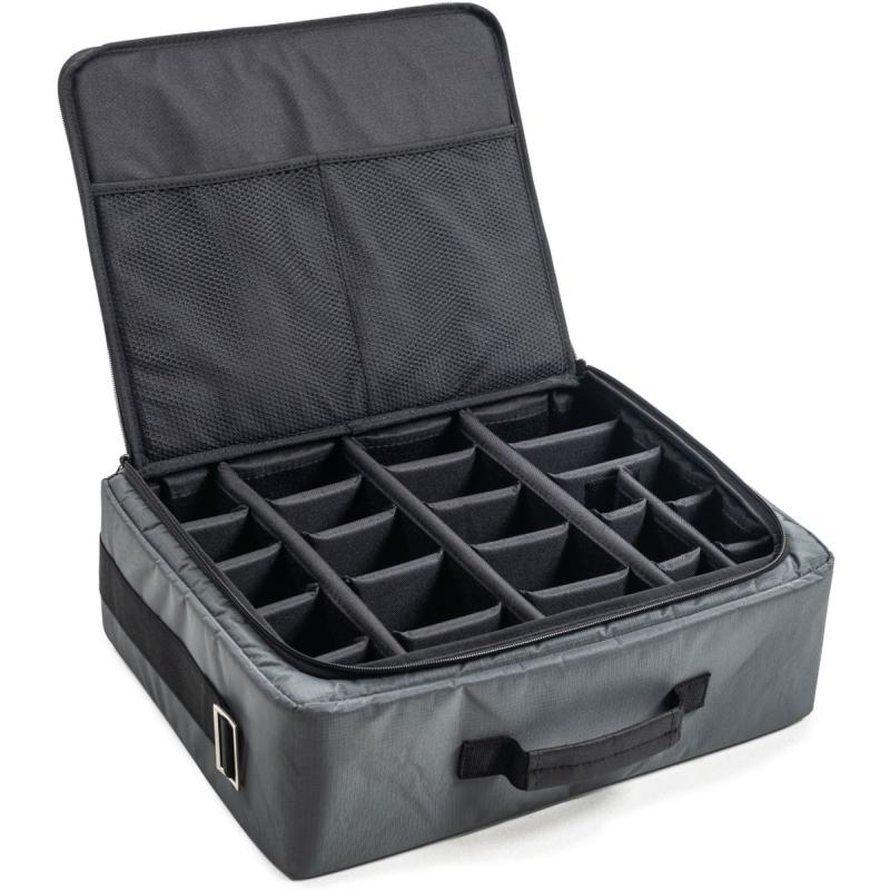 B&amp;W Bw.bag TEX.326.RPD; Photo Bag w/ Divider System; Grey