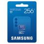 Tarjeta de Memoria Samsung P7 256GB microSD XC/ Clase 10/ 170MBs