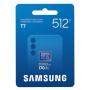 Tarjeta de Memoria Samsung P7 512GB microSD XC/ Clase 10/ 170MBs