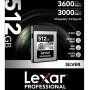 Lexar CFexpress Pro Type B Silver 4.0 Series 512GB - R3600/W3000MB/s