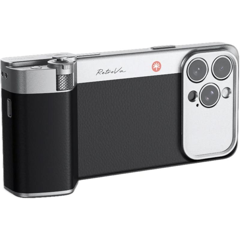 PGYTECH Retrova Grip Kit (Graphite Black iPhone 16 Pro Max)