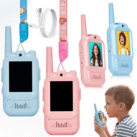 Redleaf WT2 Video Walkie-Talkie - Blue + Pink
