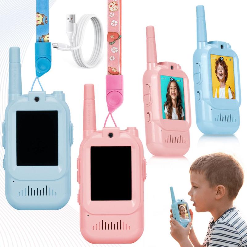 Redleaf WT2 Video Walkie-Talkie - Blue + Pink