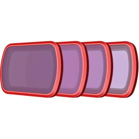 PGYTECH Osmo Pocket 3/4 Filter ND Set (ND 8 16 32 64)