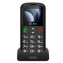 Teléfono Móvil Qubo P-186BKC 4G para Personas Mayores/ Negro