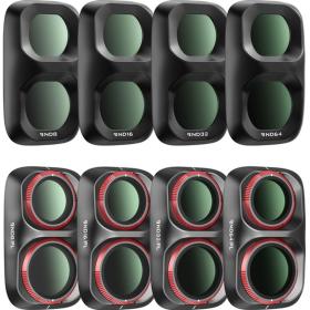 Freewell Osmo Pocket 4p Filters - All DAY-8pack - Black