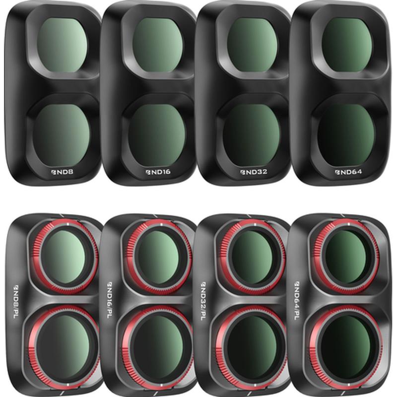 Freewell Osmo Pocket 4p Filters - All DAY-8pack - Black