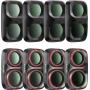 Freewell Osmo Pocket 4p Filters - All DAY-8pack - Black