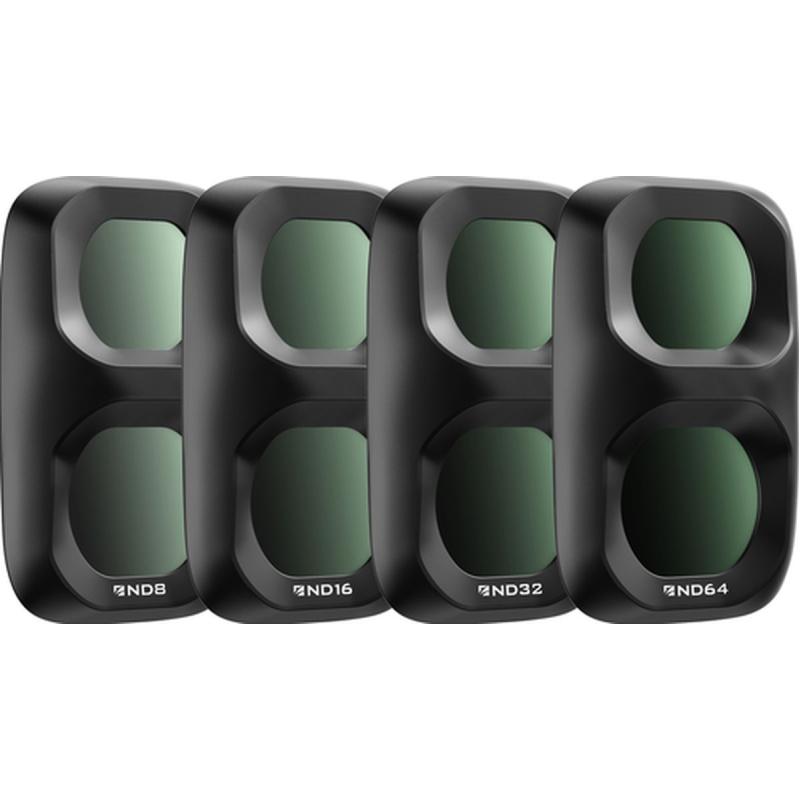Freewell Osmo Pocket 4p Filters - Standard Day - 4pack - Black