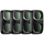 Freewell Osmo Pocket 4p Filters - Standard Day - 4pack - Black