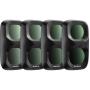 Freewell Osmo Pocket 4p Filters - Standard Day - 4pack - Black
