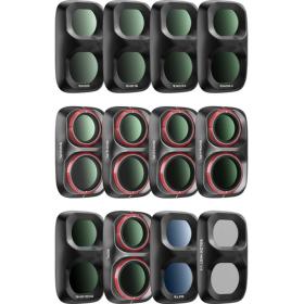 Freewell Osmo Pocket 4p Filters - Mega KIT-12pack - Black