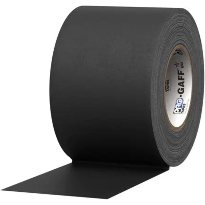 Pro Tapes Pro Gaff 96mm X 22.8m Cloth Tape Matte Black