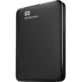 Western Digital Elements Portable USB-C 2TB Black