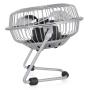Ventilador de Sobremesa Orbegozo PW 1025/ 2.5W/ 4 Aspas/ 1 Velocidad
