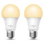 Bombilla Inteligente TP-Link Tapo L510E/ Casquillo E27/ 8.7W/ 806 Lúmenes/ 2700K/ Pack 2