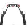 SmallRig 2002 Rosette Handle Kit (Cheese Short Arm)