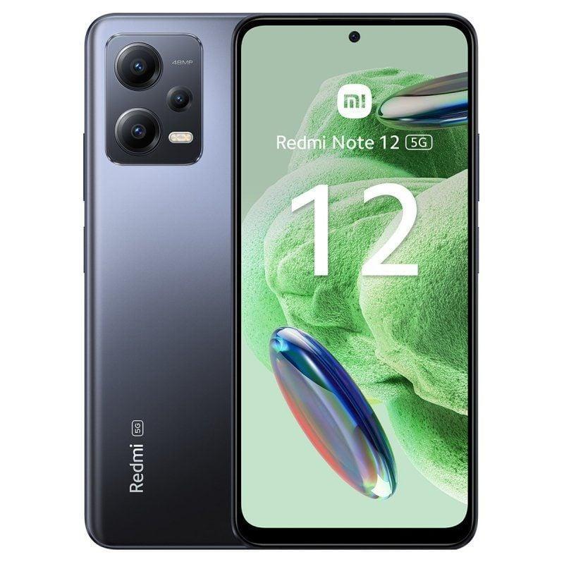 Smartphone Xiaomi Redmi Note 12 6GB/ 128GB/ 6.67'/ 5G/ Gris Ónix