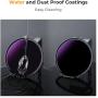 K&amp;F Concept Solar Filter ND1000000 Filter Nano X 58mm