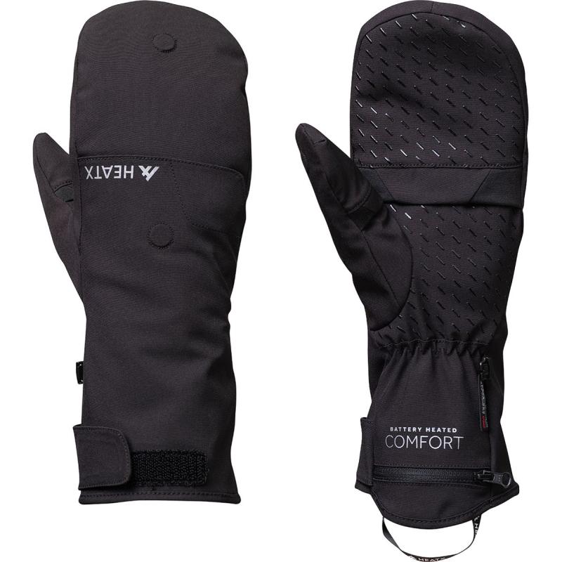 Heat Experience Heatx Pullover Mittens V2 XL Black - Battery Heated