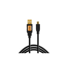 Tether Tools TetherPro USB 2.0 a Mini-B 5-Pin, 30 cm, Negro | Ganga Electrónica