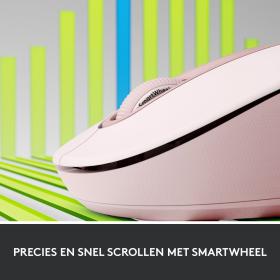 Logitech Signature M650 Wireless Mouse - Rose - EMEA