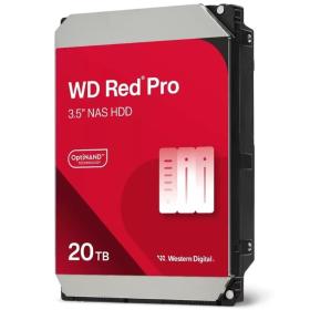 Disco Duro Western Digital WD Red Pro NAS 20TB/ 3.5'/ SATA III/ 512MB