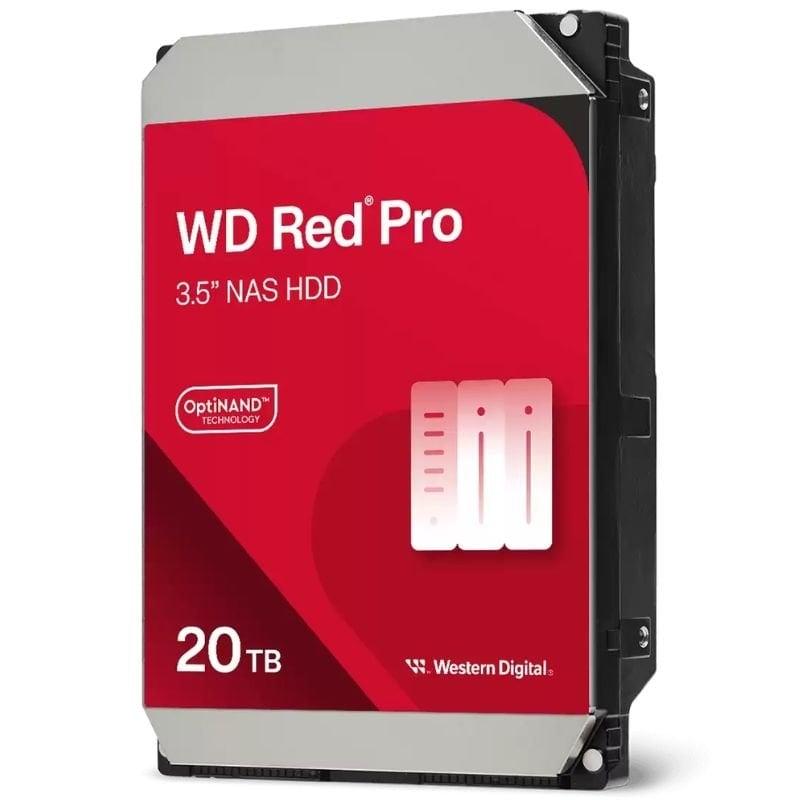 Disco Duro Western Digital WD Red Pro NAS 20TB/ 3.5'/ SATA III/ 512MB
