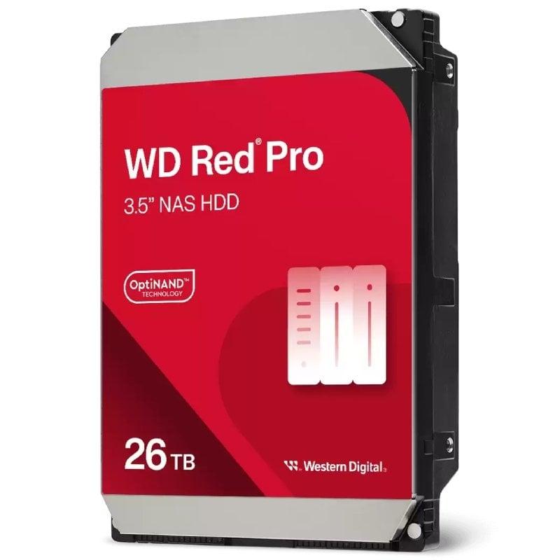 Disco Duro Western Digital WD Red Pro NAS 26TB/ 3.5'/ SATA III/ 512MB