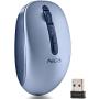 Ratón Ergonómico Inalámbrico NGS Fog Dual FOGDUALBLUE Silencioso/ Hasta 1600 DPI/ Azul