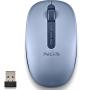 Ratón Ergonómico Inalámbrico NGS Fog Dual FOGDUALBLUE Silencioso/ Hasta 1600 DPI/ Azul