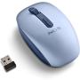 Ratón Ergonómico Inalámbrico NGS Fog Dual FOGDUALBLUE Silencioso/ Hasta 1600 DPI/ Azul